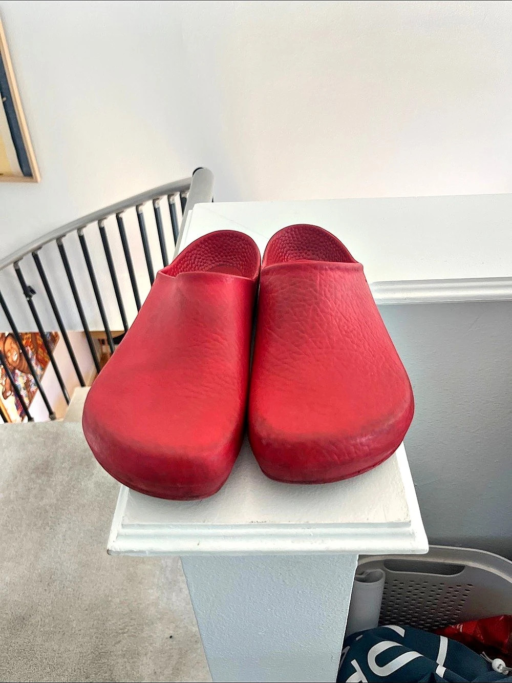 Birkenstock Super-Birki Clog Red Mules